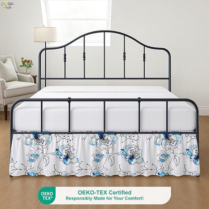 Cottington Lane Ruffled Bed Skirt Queen Size - Image 2