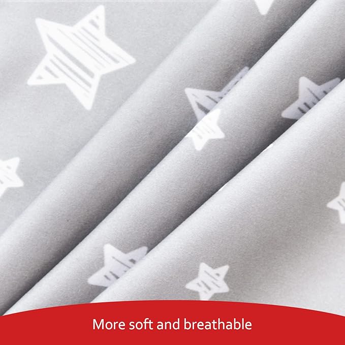 Bassinet Sheets & Waterproof Bassinet Mattress Pad Protector 4 Pack Set - Image 6