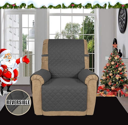 Easy-Going Recliner Sofa Slipcover Reversible Sofa Cover Water Resistant Couch - Image 2
