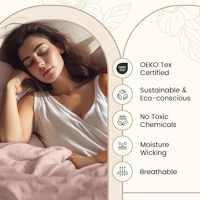 King Sheets Deep Pocket, 100% Egyptian Cotton Sheets - Image 3