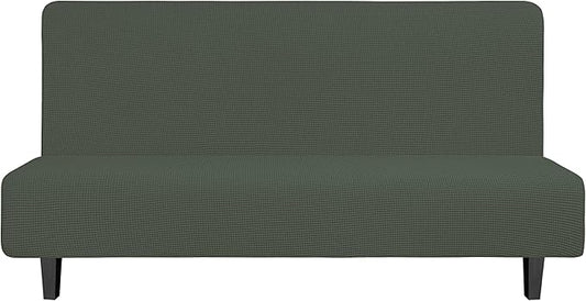 Easy-Going Stretch Futon Slipcover Armless Futon Bed Cover Furniture Protector by Easy-Going
