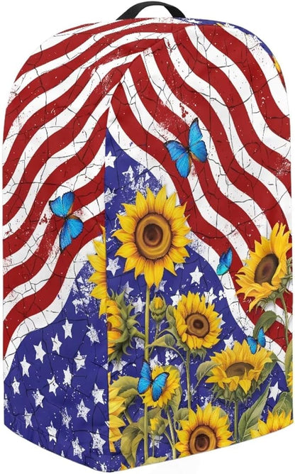 American Flag Sunflower Blender Dust Cover Stand Mixer or Coffee Maker - Image 4