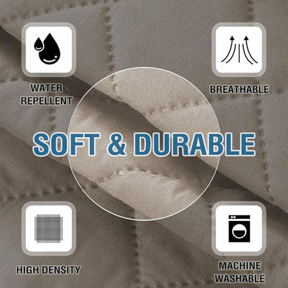 2 Pack Water Resistant Armrest Covers - Image 4