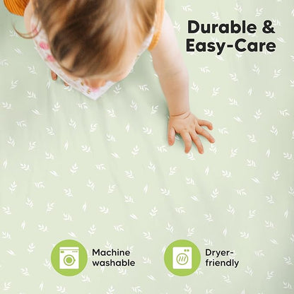 2-Pack Mini Crib Sheets Fitted - Image 7