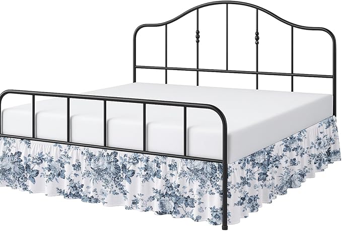 Cottington Lane Ruffled Bed Skirt King Size by CottingtonLane