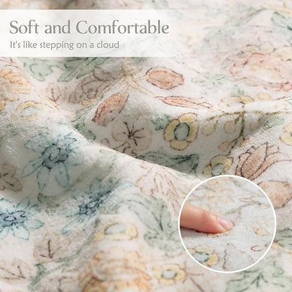 MUJOO Washable Runner Rug, Floral 2x6 Runners - Image 5