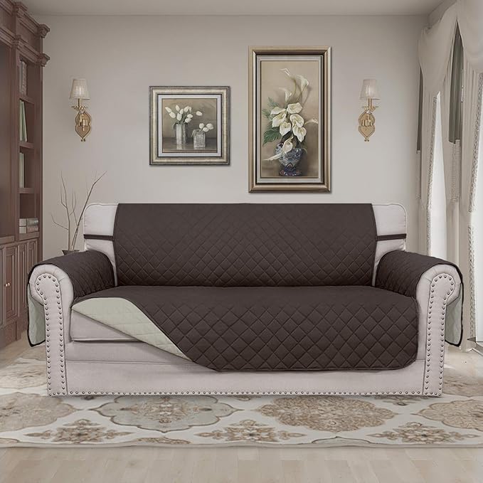 Easy-Going Sofa Slipcover Reversible Loveseat Sofa Cover Couch Cover - Image 2