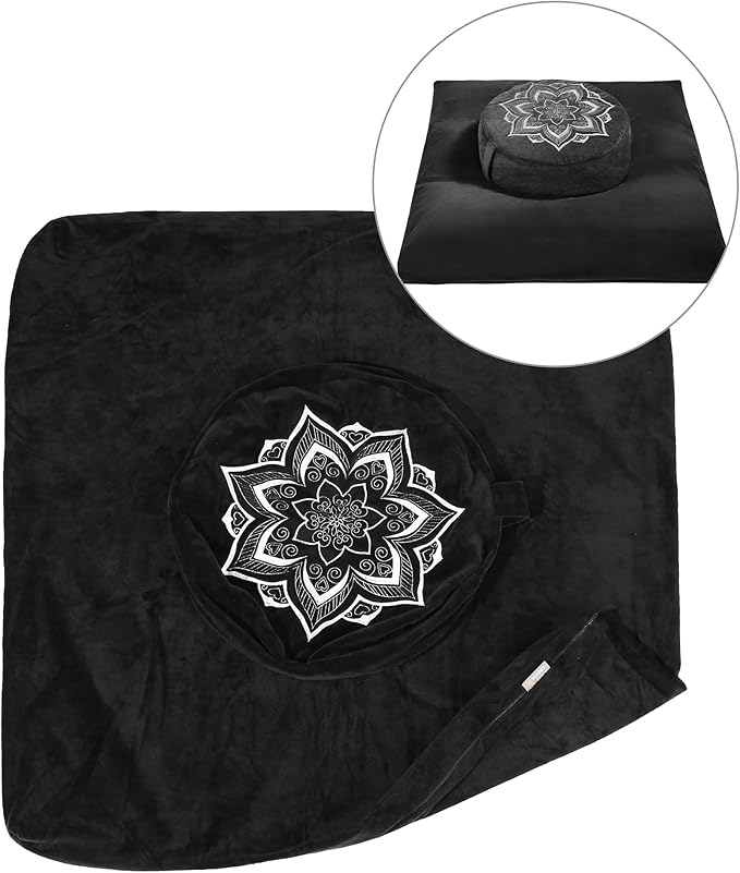 Meditation Zafu Cushion Set - Image 2