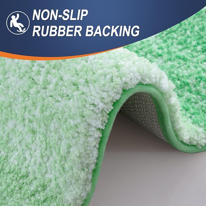 OLANLY Bathroom Rugs Mat 30x20, Extra Soft Absorbent Microfiber Bath Rugs - Image 5