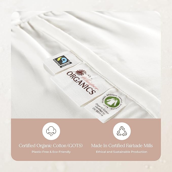 100% Cotton Organic Mattress Pad - Image 6