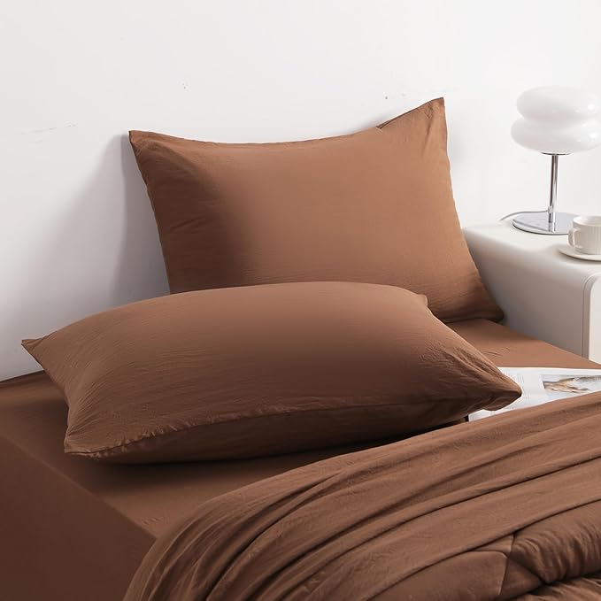 NTBAY Twin Comforter Set with Sheets, 5 Pieces Soft and Breathable Twin Bedding - Image 6