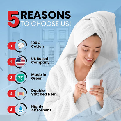 infinitee xclusives 100% ring-spun cotton bath towels for shown in use