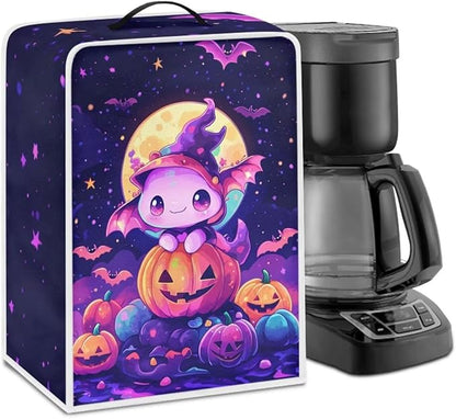 Coffee Maker Covers for Kitchen Counter Halloween Axolotl Coffee Machine Dust by Unknown