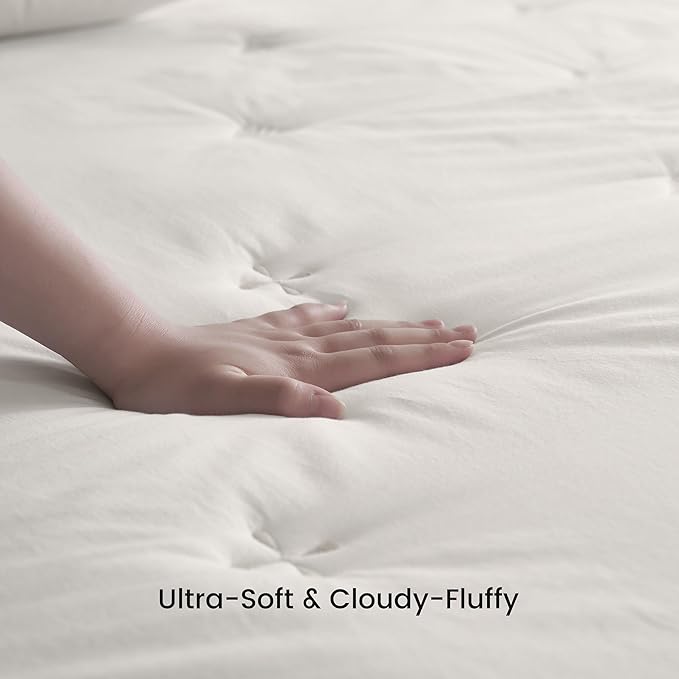 Simple&Opulence Cooling Quilted Mattress Pad – Fitted Sheet Mattress Protector - Image 8