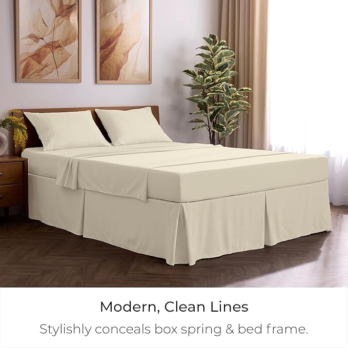 Mellanni Bed Skirt Full Size - Image 5