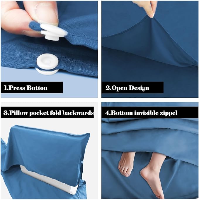 Sleeping Bag Liner, Travel Sheet & Adult Sleep Sack, Camping Sheets Travel - Image 3