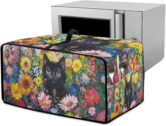 Microwave Oven Dust Cover Heavy Duty Microwave Oven Cover Waterproof Dust-Proof by HwzdsyxlCreativeHomeDecor