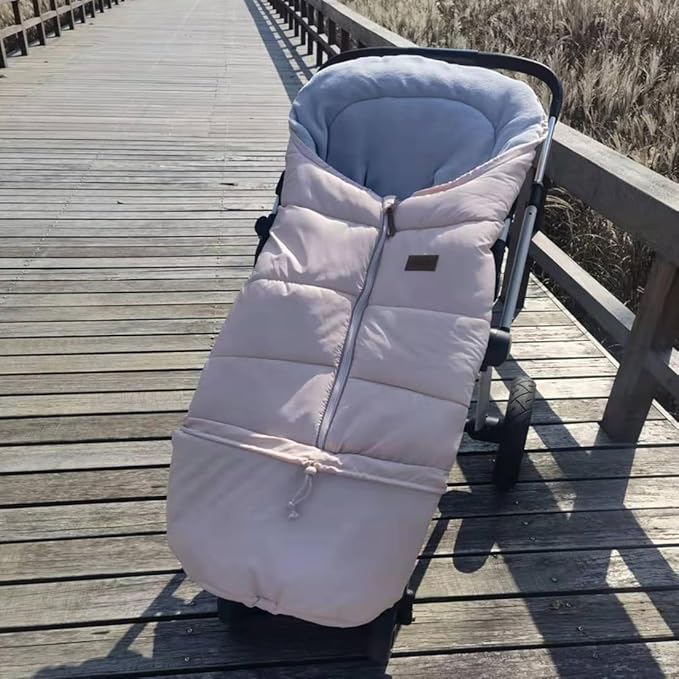Length Ajustable Waterproof Stroller Winter Cover - Image 8