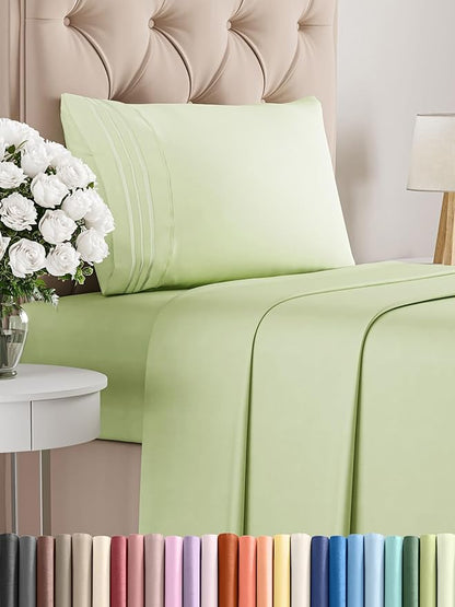 Twin XL Size 3 Piece Sheet Set by CGKUnlimited