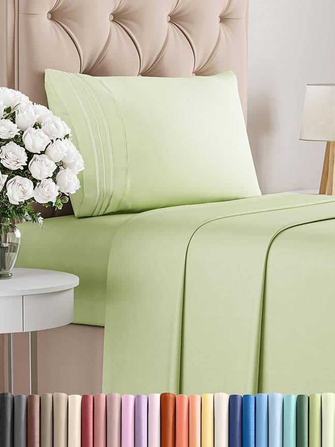 Twin Size 3 Piece Sheet Set by CGKUnlimited