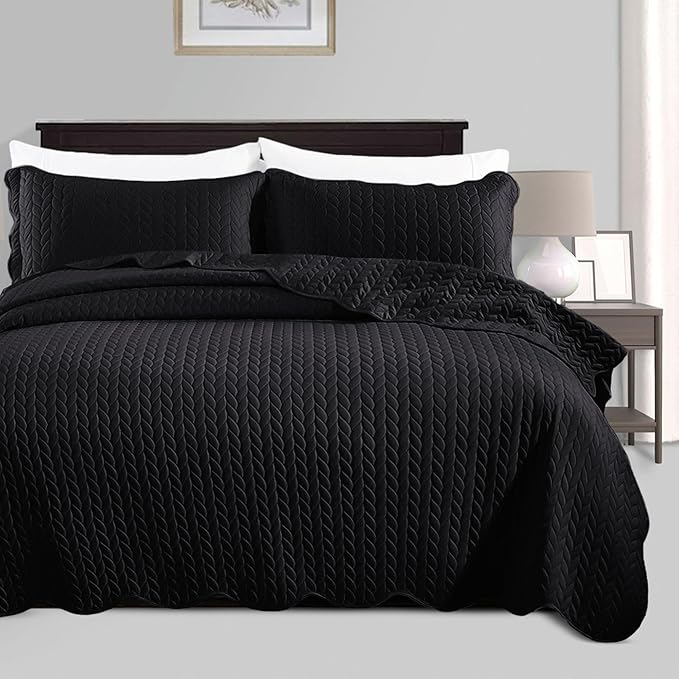 IR Imperial Rooms King Quilt Bedding Set Size + 2 Pillow Shams - Image 2