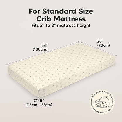 KeaBabies 2-Pack Baby Crib Sheets - Image 3