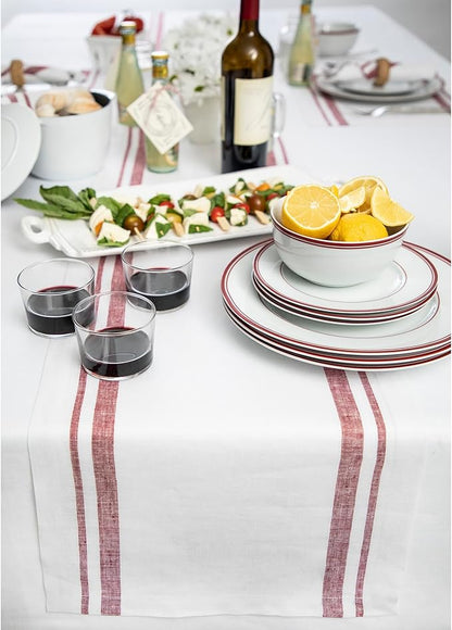 Solino Home Linen Table Runner 120 Inches Long - Image 2