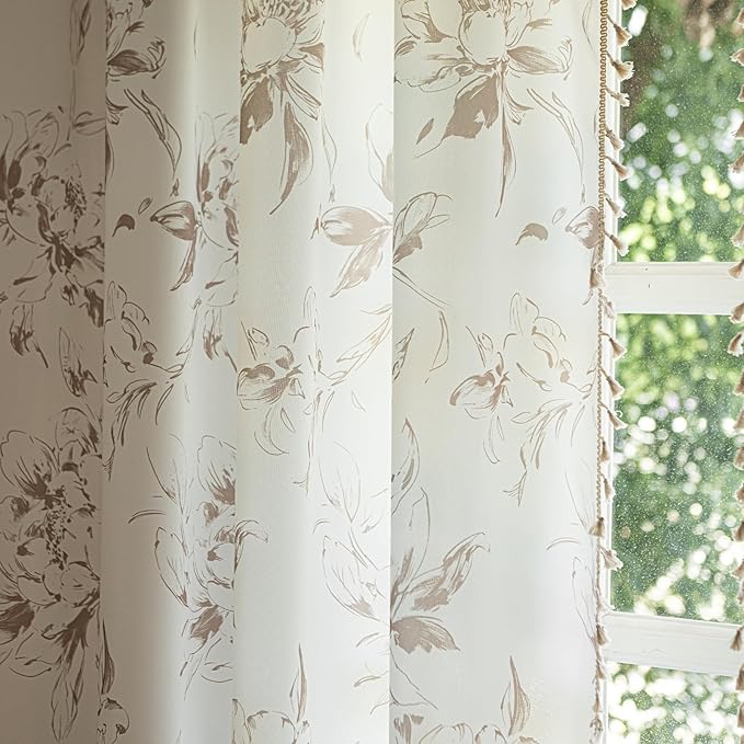ENJOYBRIDAL Floral 96 Inch Curtains - Image 7