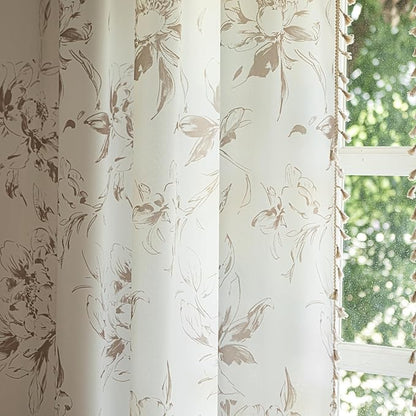 ENJOYBRIDAL Floral 96 Inch Curtains - Image 7
