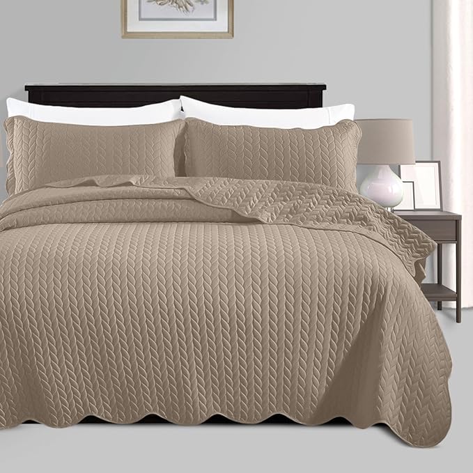 IR Imperial Rooms 8 Pack California King Quilt Bedding Set - Image 4