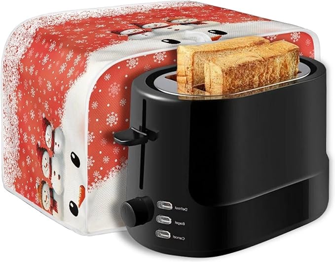 Christmas Snowman Printed Toaster Cover - Image 5