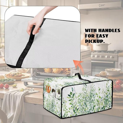 Toaster Oven Dust Cover with Storage Pockets, Dust-Proof Kitchen Appliance - Image 4