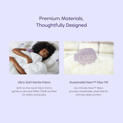 mellow marshmellow comforter full/queen, all-season temperature control showing dimensions