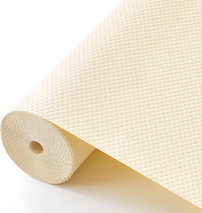 100% EVA Shelf Liner for Kitchen Cabinet, Dresser Pantry Bathroom Refrigerator by ALIUNI