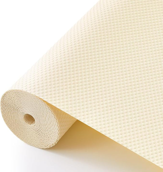 100% EVA Shelf Liner for Kitchen Cabinet, Dresser Pantry Bathroom Refrigerator by ALIUNI