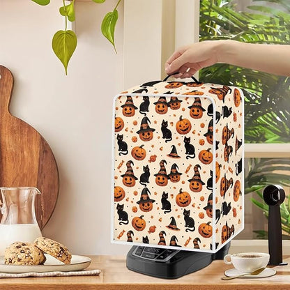 Halloween Coffee Maker Cover, Universal Waterproof Dustproof Coffee Machine - Image 4