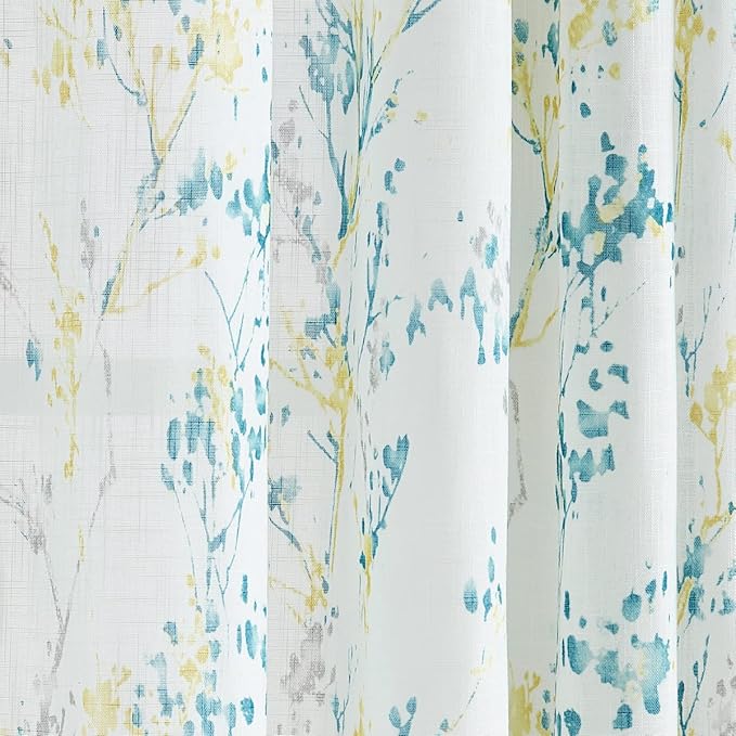 Treatmentex Branch Semi Sheer Curtains - Image 9