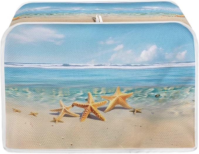 Beach Starfish Print Toaster Cover by Baxinh