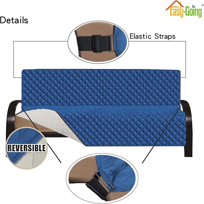 Easy-Going Futon Sofa Slipcover - Image 3