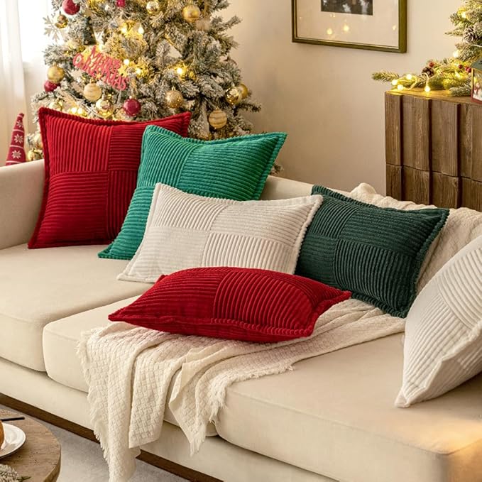 MIULEE Christmas Decorative Throw Pillow Covers - Image 6