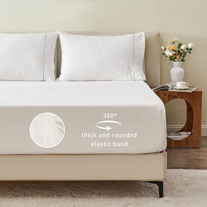 Sunflower Queen Fitted Sheet, 1-Piece Extra Deep Pocket Fitted Bottom Sheet 22" - Image 7