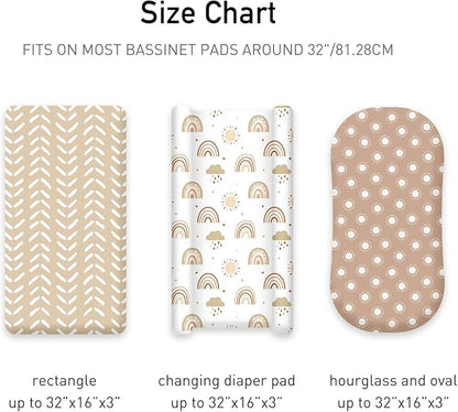Baby Bassinet Sheets Girl Unisex - Image 3