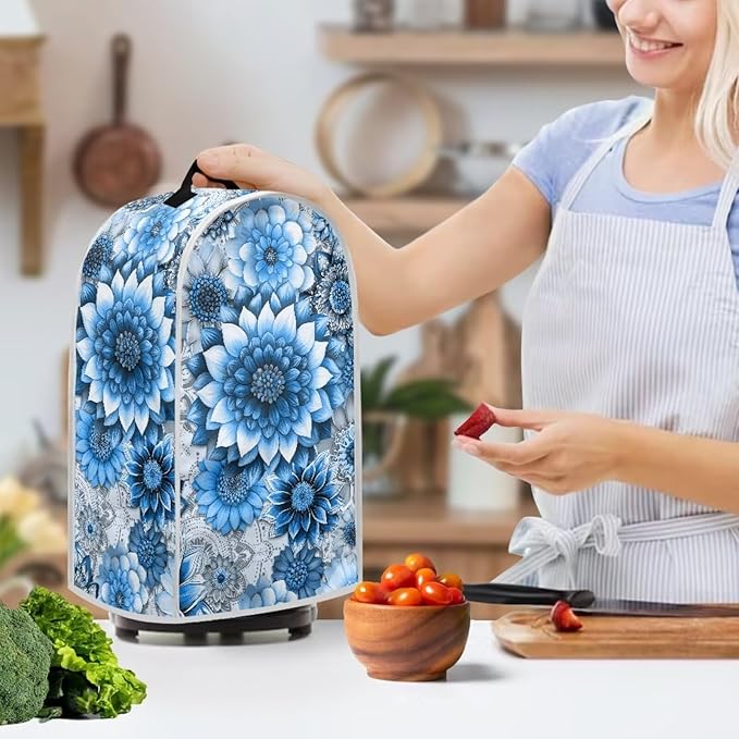 Boho Mandala Floral Coffee Maker Appliance Covers Washable Dust Cover Toaster - Image 2