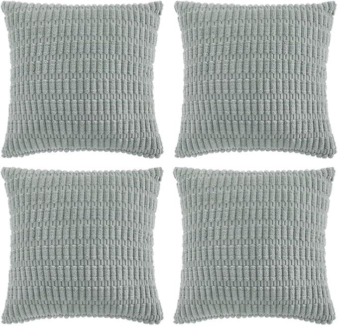 Fancy Homi 4 Packs Decorative Throw Pillow Covers by Fancy+Homi
