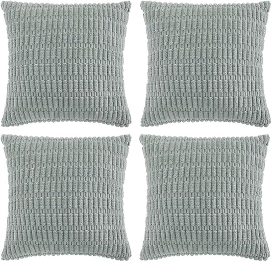 Fancy Homi 4 Packs Decorative Throw Pillow Covers by Fancy+Homi
