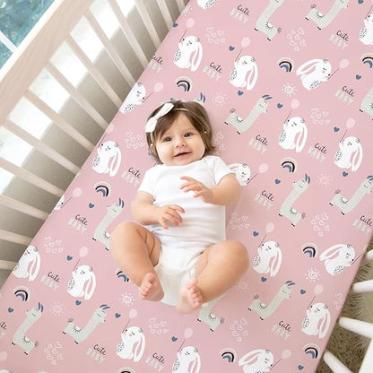 BROLEX Baby Fitted Crib Sheets: Kid Crib Sheets - Image 3
