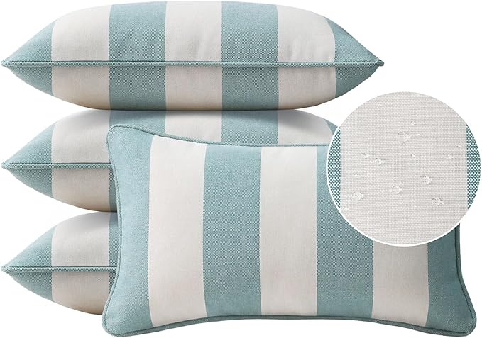 Decorative Outdoor Water Repellent Throw Pillows by Unimatta