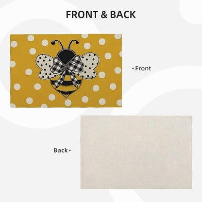 Bumble bee Placemats Set of 4 - Image 3