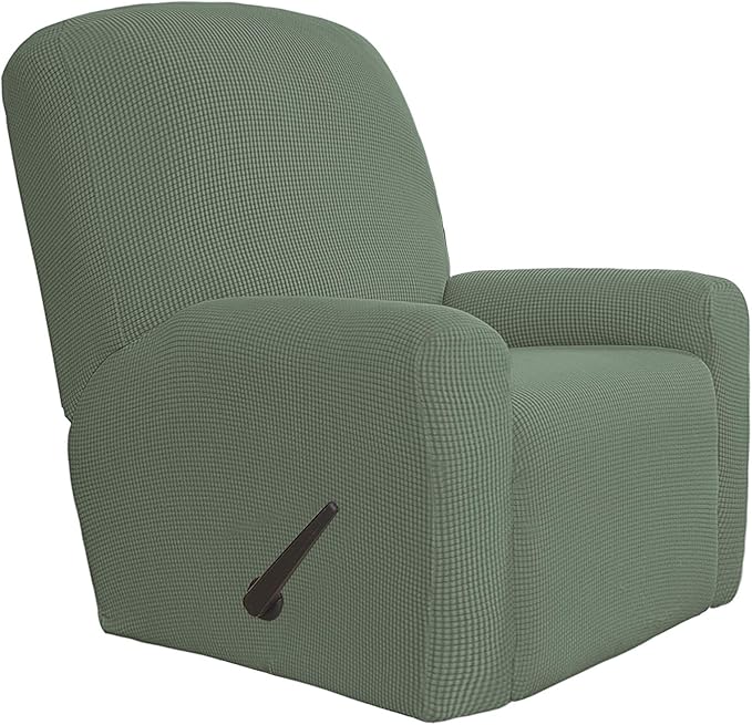Easy-Going 4 Pieces Oversized Recliner Stretch Sofa Slipcover Sofa Cover by Easy-Going