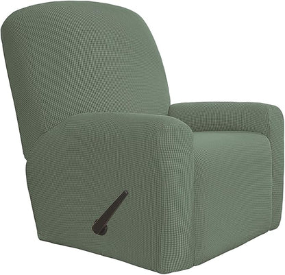 Easy-Going 4 Pieces Oversized Recliner Stretch Sofa Slipcover Sofa Cover by Easy-Going